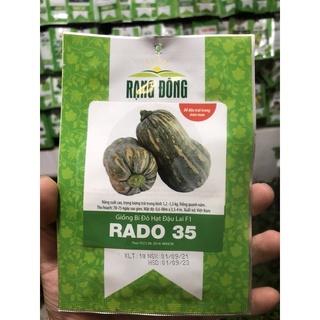 Giống hạt bí đỏ hạt đậu rado 35