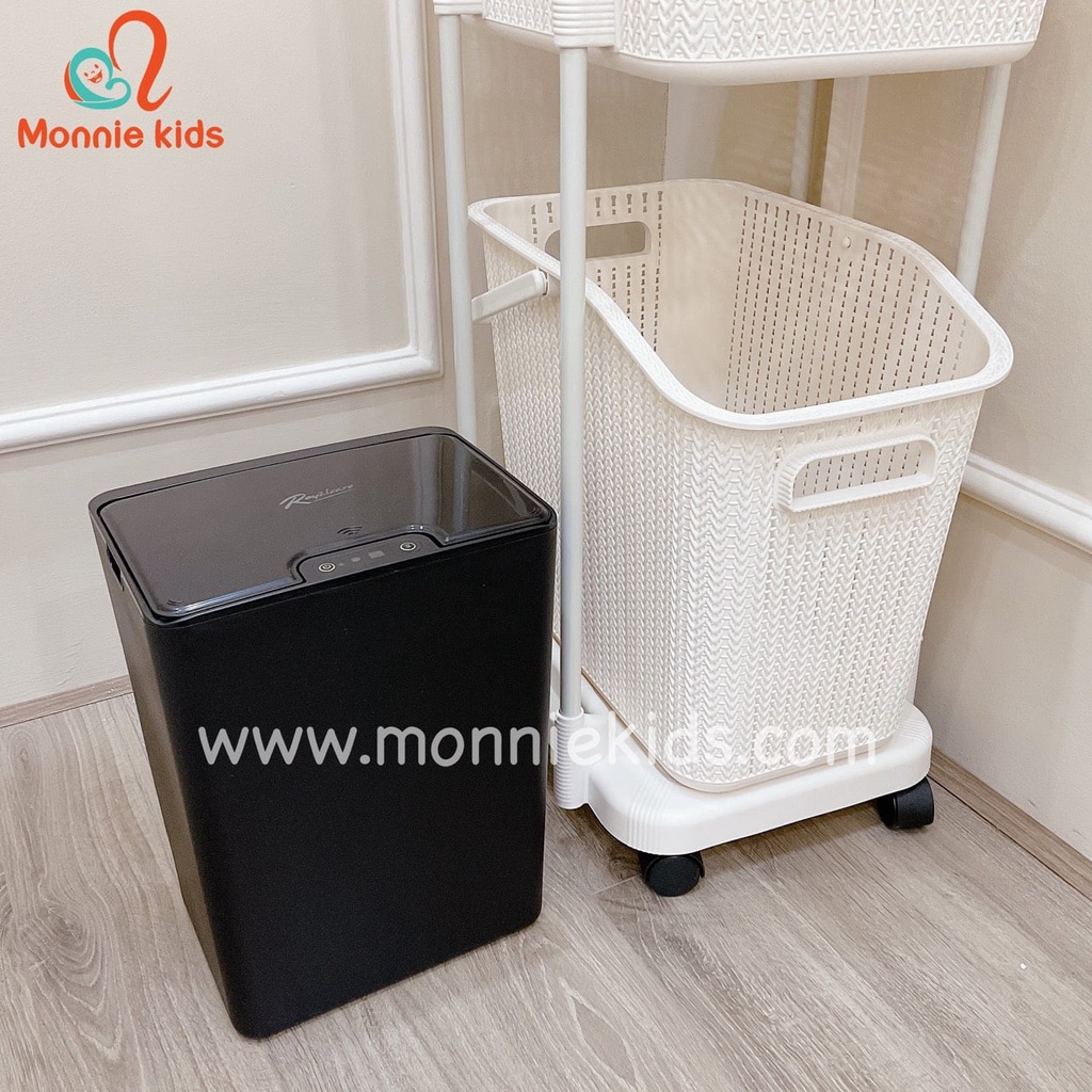 Thùng rác cảm ứng thông minh Royalcare , thùng rác tiện lợi và hiện đại - Monnie Kids