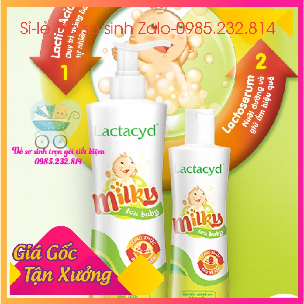 SỮA TẮM GỘI LACTACYD MILKY