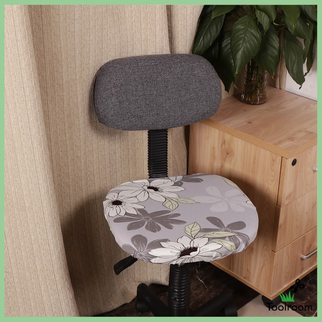 Áo bọc ghế văn phòng màu xám chất lượng