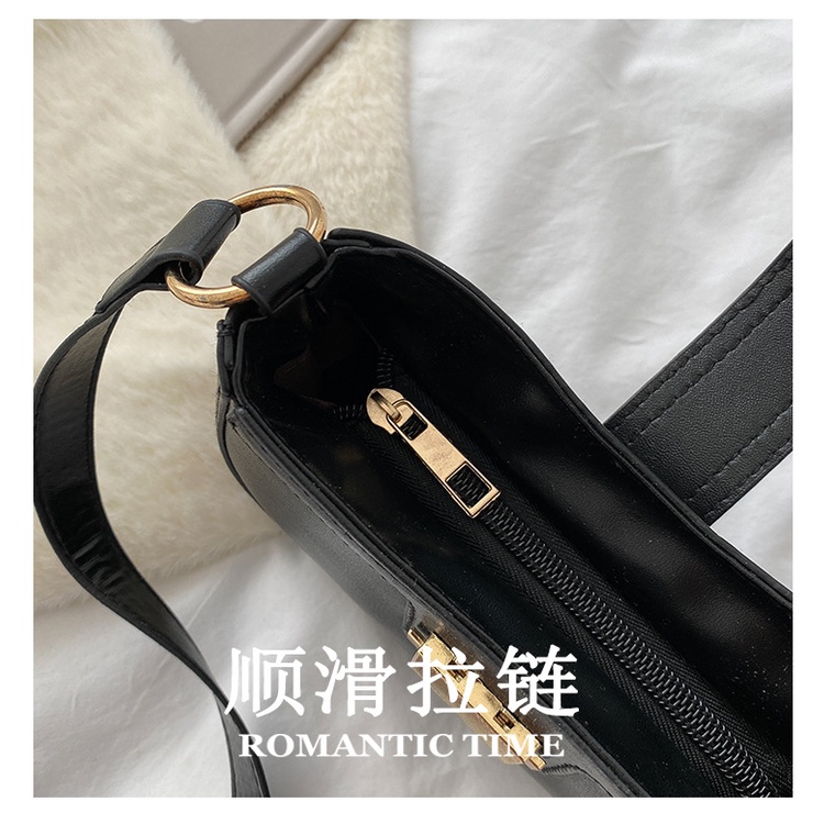 Túi đeo vai IELGY da PU thiết kế đơn giản phong cách Hàn Quốc thời trang sành điệu cho nữ