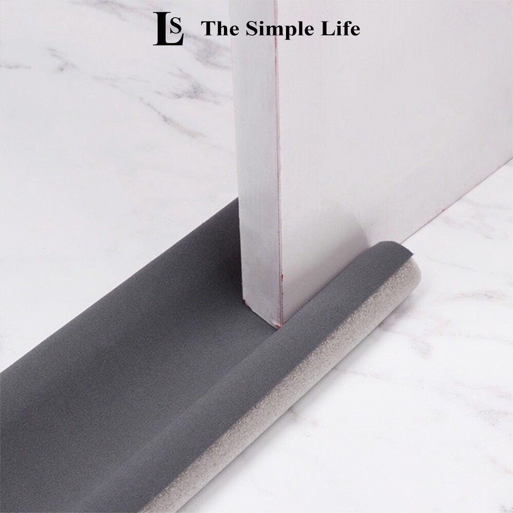 Xốp chặn cửa, thanh xốp miếng chắn khe cửa ngăn côn trùng bụi bẩn, chặn gió điều hòa, tránh kẹp tay chân [CHÍNH HÃNG]