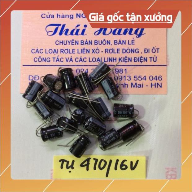 . Tụ hoá 470 M/16 v (50 chiếc ) ..