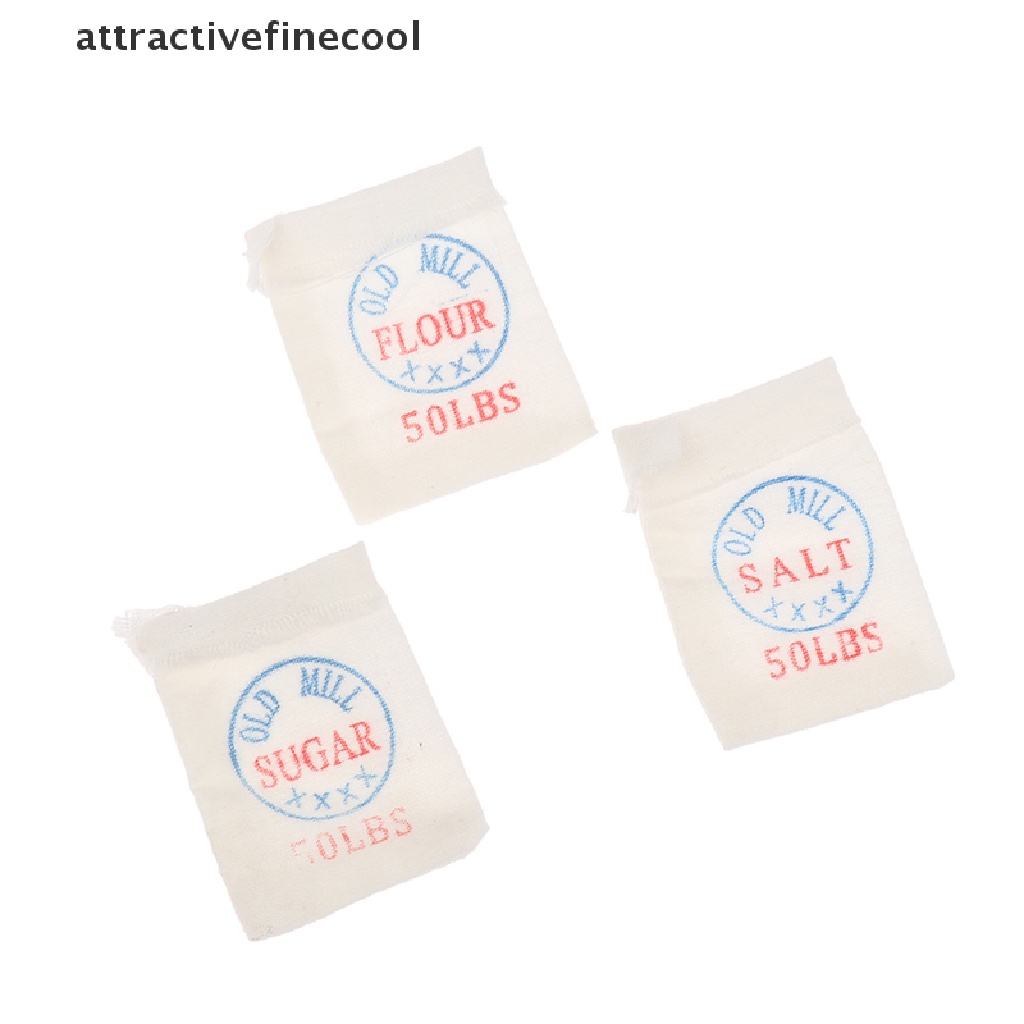 Set 3 Mô Hình Túi Nước Chấm 1: 12 Trang Trí Nhà Búp Bê