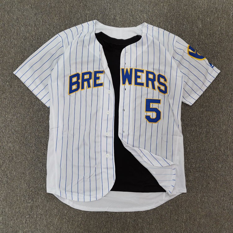 Mlb Áo Đồng Phục Bóng Chày Kẻ Sọc Dáng Rộng Phong Cách Thời Trang Harajuku