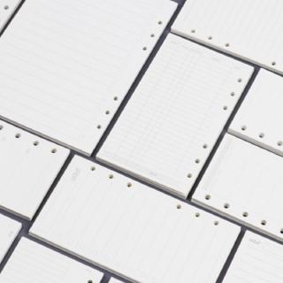 45 Tờ Giấy Ghi Chú 6 Lỗ Khổ A5 A6