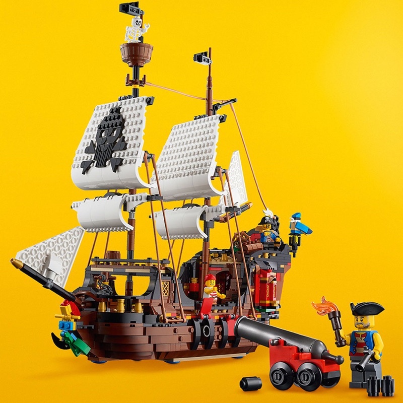 ❤️ 31109 LEGO Creator Pirate Ship _ Tàu cướp biển