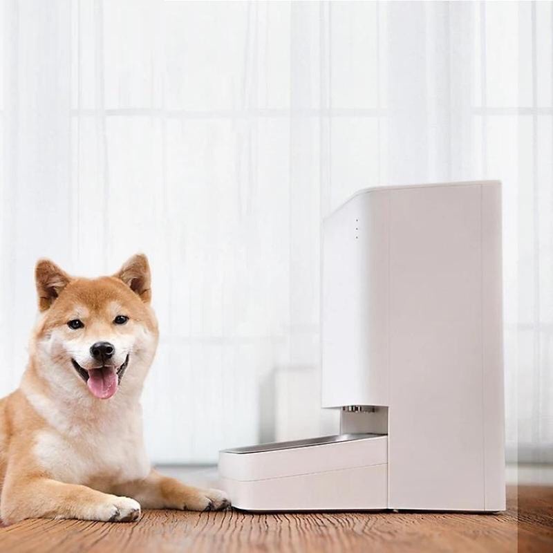 Máy Cho Chó Mèo Ăn Tự Động Thông Minh kết nối app điện thoại Xiaomi Chính Hãng Xiaomi Smart Pet Feeder BẢN QUỐC TẾ