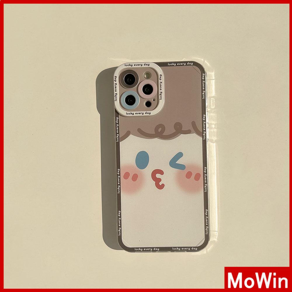 Ốp Điện Thoại Silicon Trong Suốt Viền Vuông Bảo Vệ Camera Chống Sốc Cho iPhone 13 Pro Max 12 Pro Max 11 7 Plus