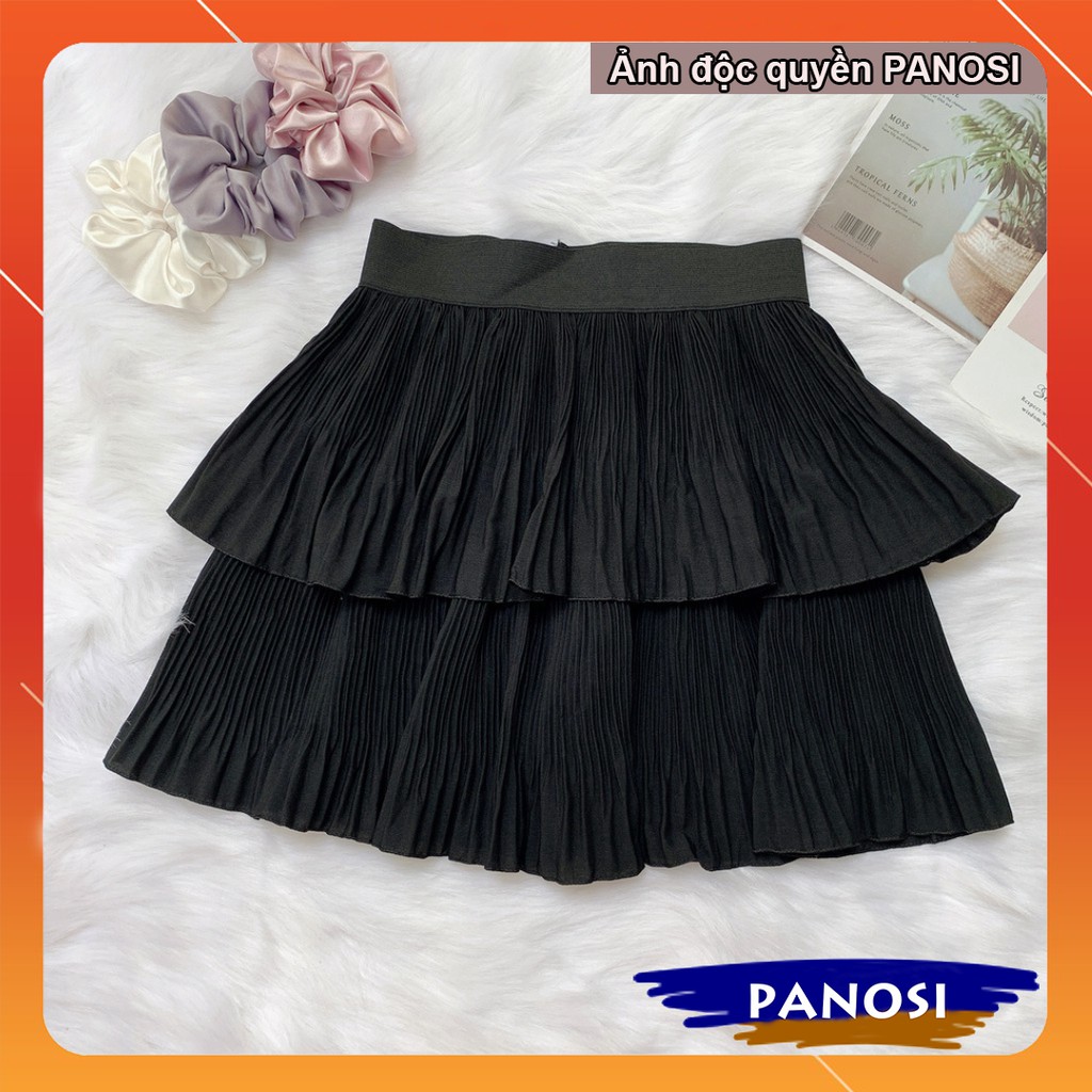 Chân váy ngắn xếp ly 2 tầng ngắn công sở chất đẹp giá rẻ  - CV246 | BigBuy360 - bigbuy360.vn
