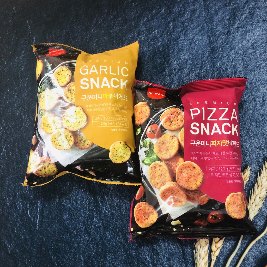 BÁNH MÌ SẤY BƠ TỎI GÓI 120G