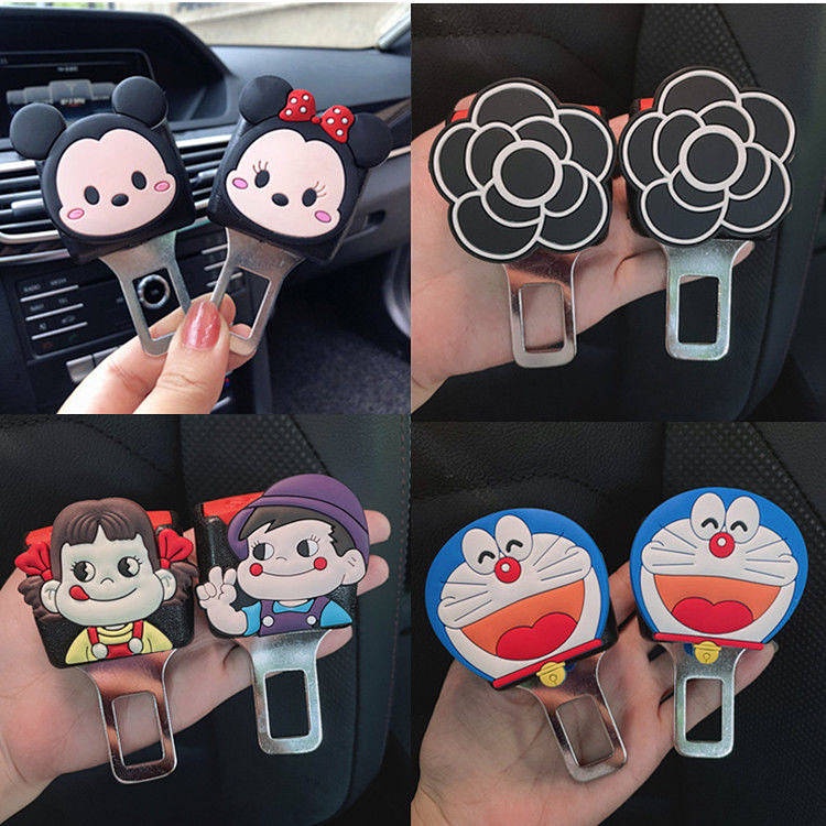 Car Safety Plug with Lock Stopper Bayonet Extension Holder Connector Plate Car Pick Head Lock Cute Supplies 8L4e