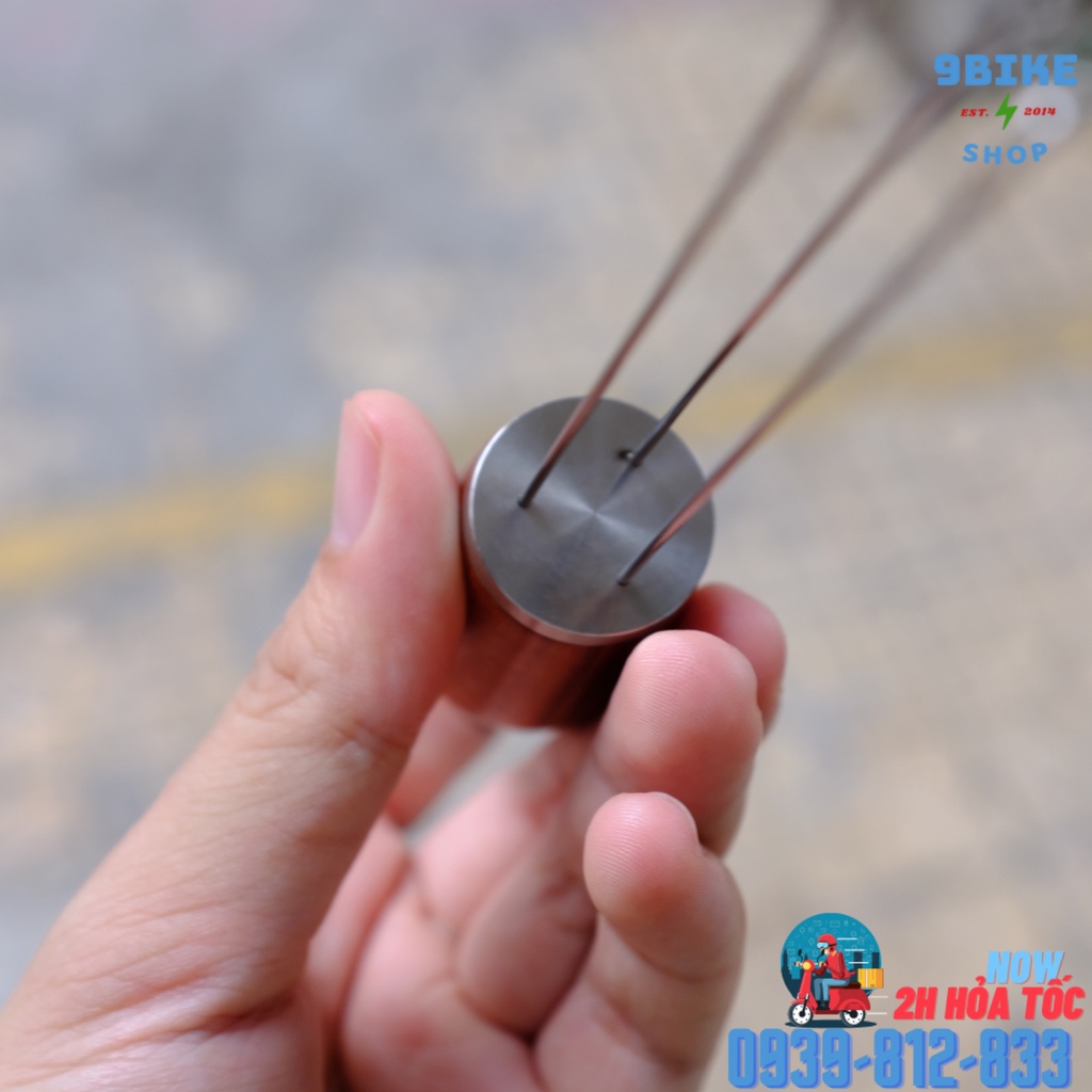 Dụng cụ đánh tơi bột cà phê Espresso bằng gỗ - Tool Coffee Distribution Tool Needle