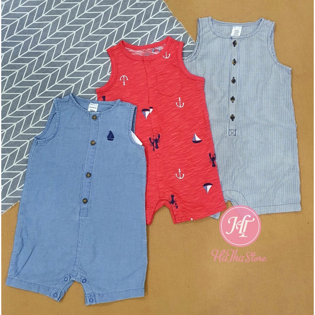 Romper / Body đùi CARTER cho bé trai (3-13kg)