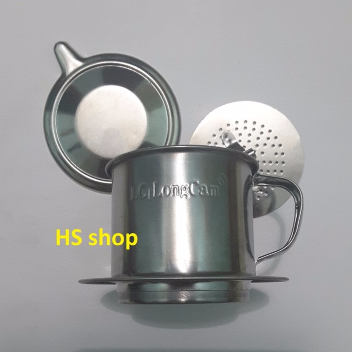 05 Phin cà phê Inox (Cỡ 8, pha được 2-3 người uống) -Bền, đẹp, giá rẻ - NPP HS shop