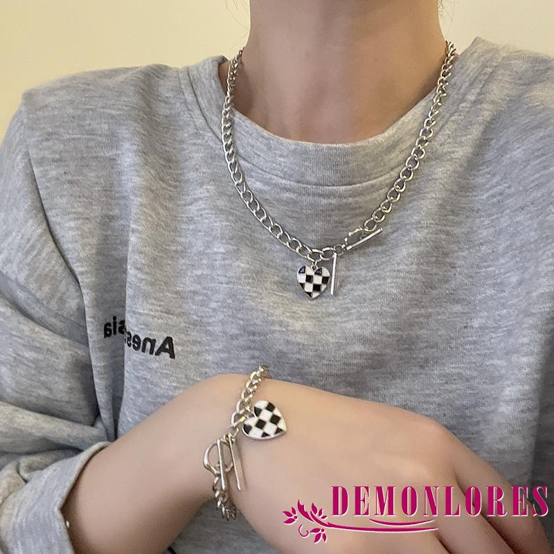 Vòng cổ mặt hình trái tim thời trang cho nữ