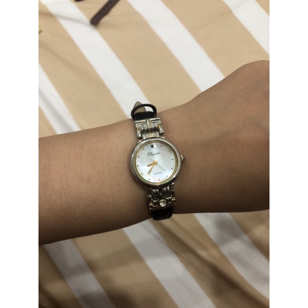 ĐỒNG HỒ SI NHẬT CHÍNH HÃNG DÂY DA DÀNH CHO NỮ - THƯƠNG HIỆU ELEGANTE