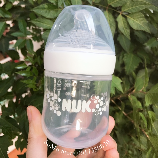 Bình sữa Nuk Nature sense 150ml/260ml