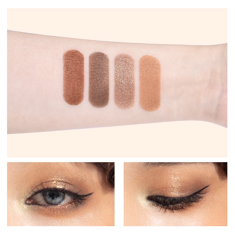 [Hàng mới về] Bảng phấn mắt VENUS MARBLE 5.6g 4 màu với màu lì và màu bóng ánh ngọc trai kháng nước phân cực | BigBuy360 - bigbuy360.vn