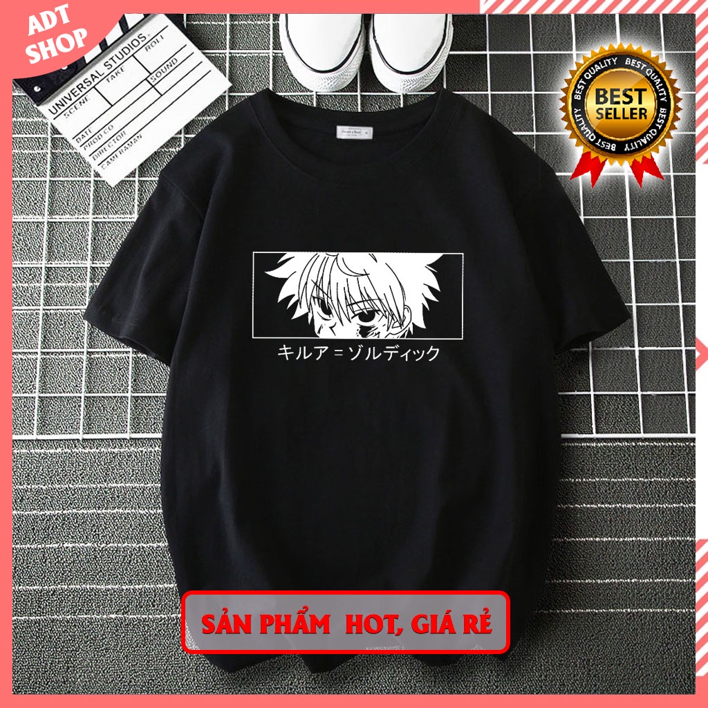 Áo thun in hình Killua Hunter X Hunter Anime Manga độc đẹp giá xưởng