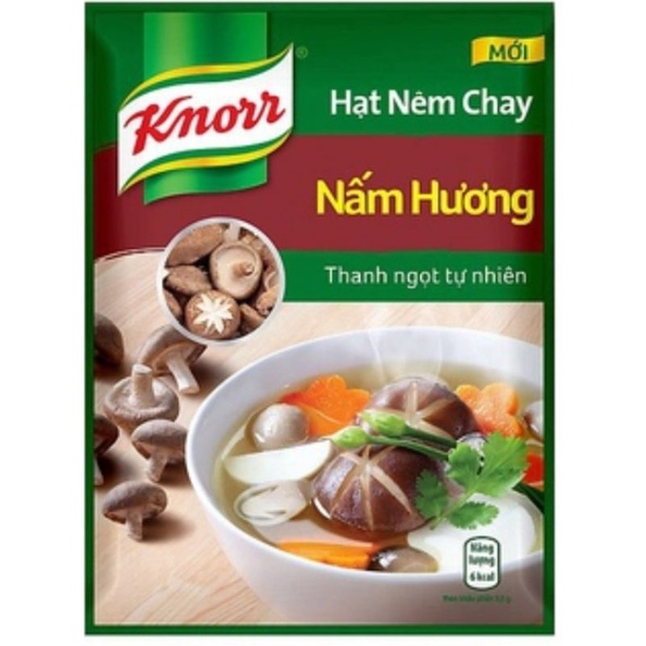 Combo 2 Gói Hạt Nêm Knorr Nấm Hương Organic 380g