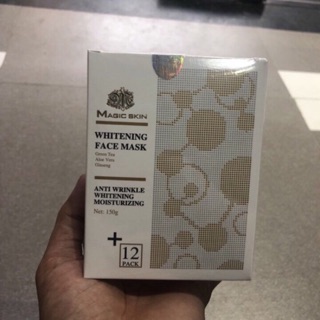 Mặt nạ trà xanh - lô hội - nhân sâm Magic Skin