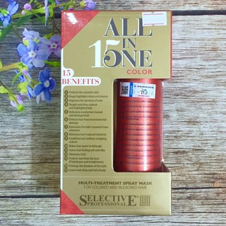 Xịt dưỡng tóc 15trong1 Selective All In One Color 150ml