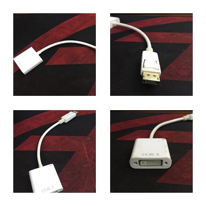 Dây chuyển tín hiệu displayport to dvi