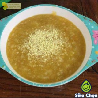 Pho mai rắc bột, cháo Nhật bản
