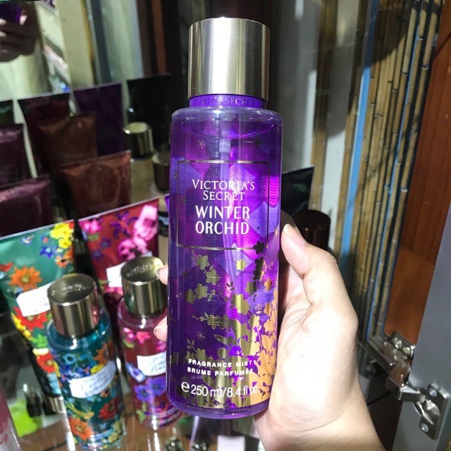 𝗕𝗢𝗗𝗬𝗠𝗜𝗦𝗧⚜️Mẫu thử xịt thơm Body Mist Victoria's Secret - Winter Orchid 250ml