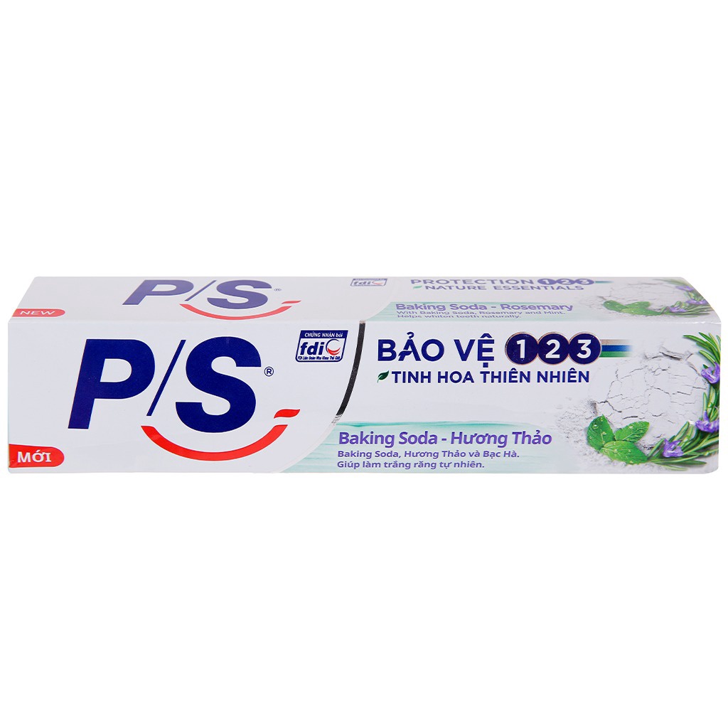 Kem Đánh Răng P/S Bảo Vệ 123 Baking Soda Hương Thảo 180g