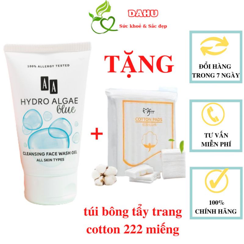 Sữa Rửa Mặt AA Hydro Algae - AA COSMETICS (Mỹ Phẩm Hàng Đầu Châu Âu)