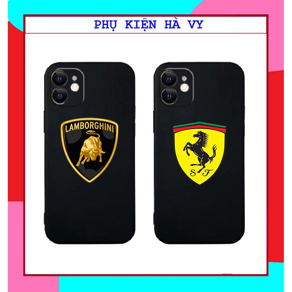 Ốp lưng iphone hình LOGO cực ngầu cạnh vuông giả ip12 5/5s/6/6plus/6s/7/7plus/8/8plus/x/xr/xs/11/12/pro/max