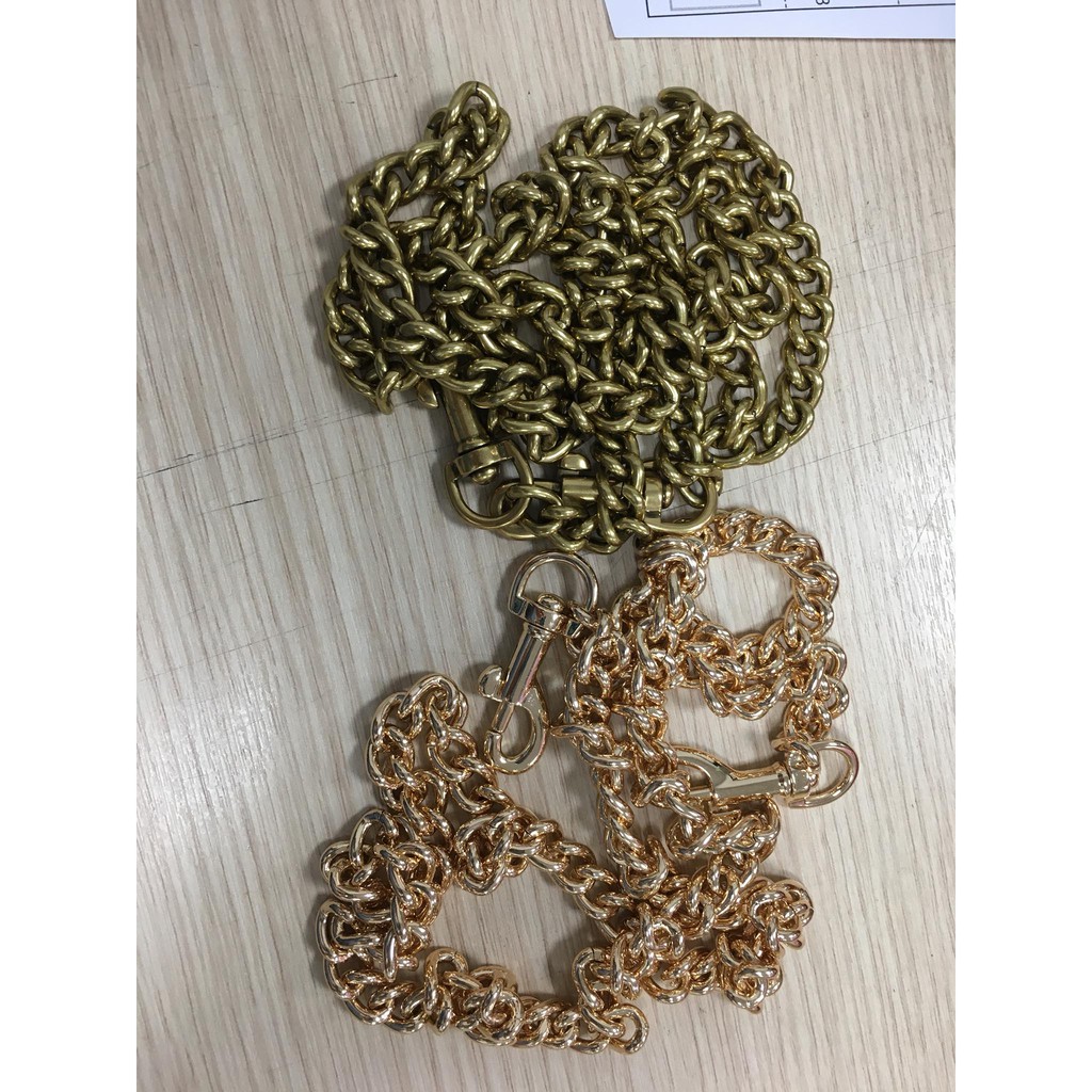 Dây xích kim loại đeo vai túi xách quai giống túi Coach