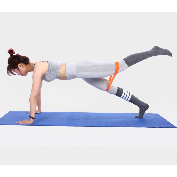 Dây Đai Kháng Lực Co Giãn Đa Năng Bảo Vệ Môi Trường Hỗ Trợ Tập Yoga / Thể Hình