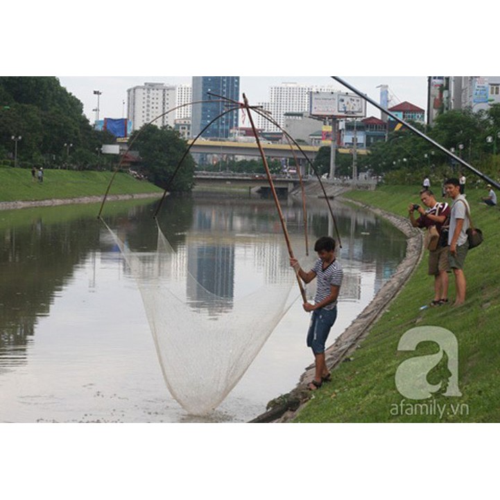 Lưới vó kéo cá - vó bè 6M đến 10M