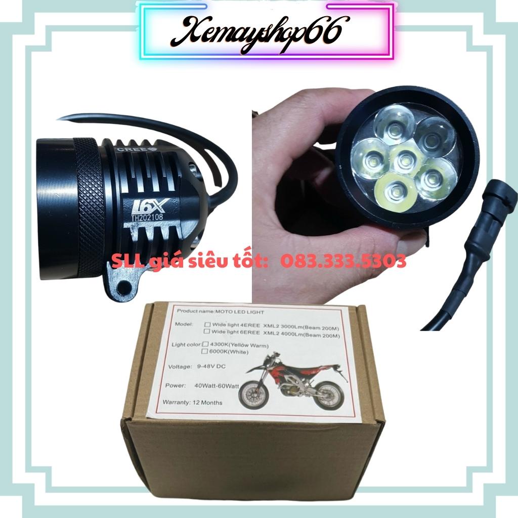 |XMS66| Bóng đèn Led trợ sáng L4X, L6X cao cấp, hàng chuẩn loại 1