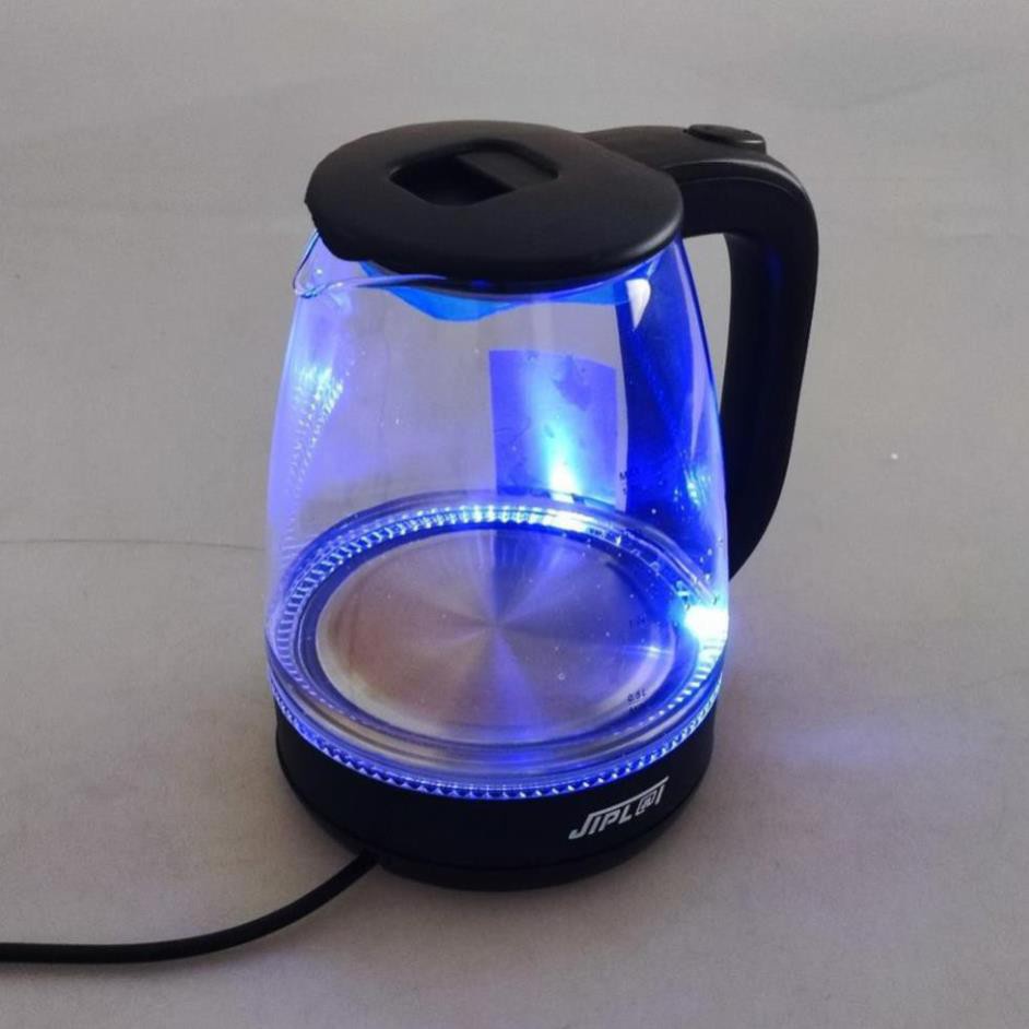 Ấm Siêu Tốc Thủy Tinh JipLai 1.8L - Bình Đun Nước Siêu Tốc