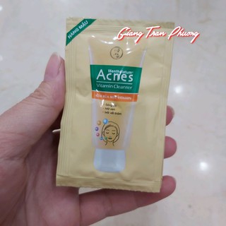 Kem rửa mặt sáng da, mờ sẹo Acnes