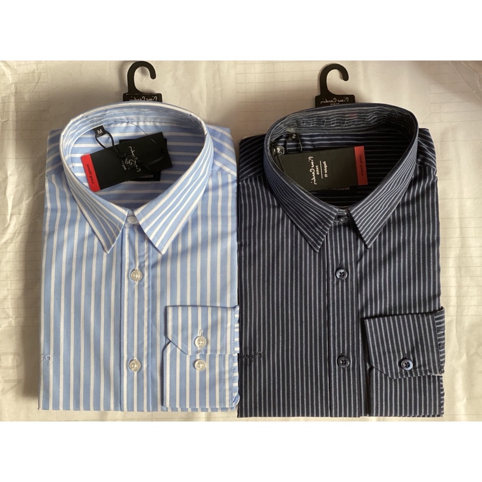 Áo sơ mi nam Pierre Cardin tay dài sọc dọc