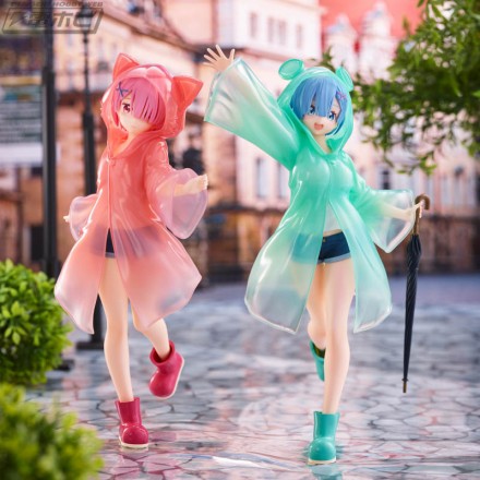 Mô Hình Figure Nhân Vật Anime Re:Zero - Rem Rainy Day - SPM Figure - Ngày Mưa, Ame no Hi Ver., SEGA, chính hãng Nhật Bản