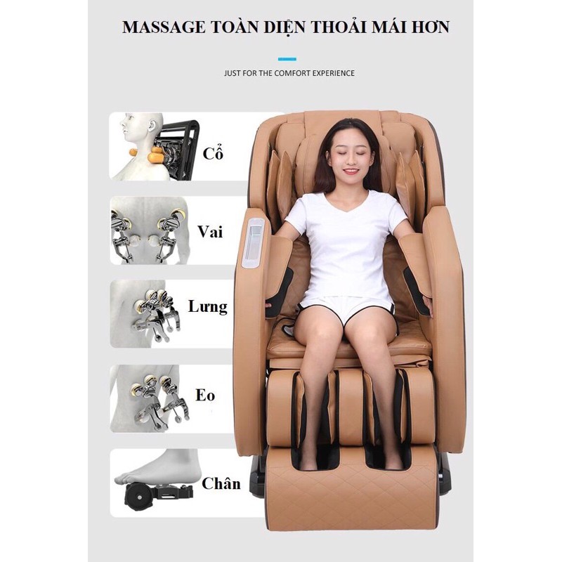 [Mua ghế tặng NCKD] Ghế Massage 3D Funiko F10 ♥️FREESHIP♥️ Ghế mát xa toàn thân trị liệu vô địch về giá