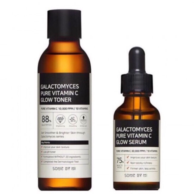 [Chính Hãng] Combo Toner + Serum Dưỡng Trắng Vitamin C Some By Mi Galactomyces Pure [200ml + 30ml] | BigBuy360 - bigbuy360.vn