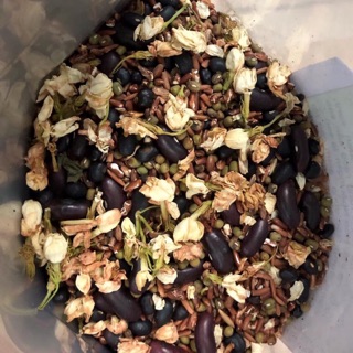 1 Kg Trà Gạo Lứt đỗ đen rang củi rất thơm