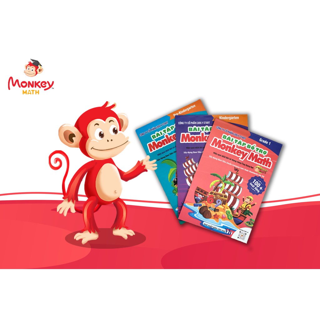 Thẻ Học Toán Tiếng Anh Monkey Math