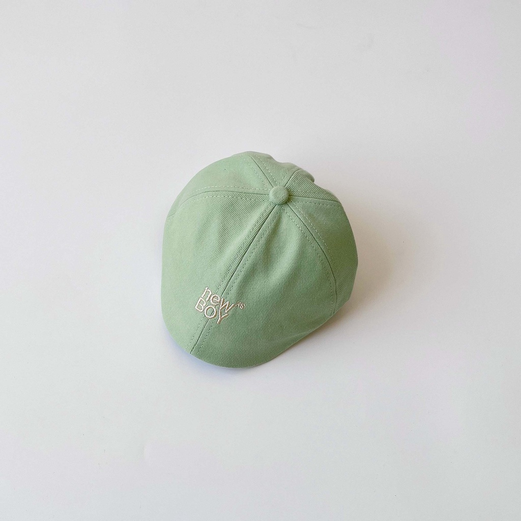 Nón Beret Thêu Chữ Thời Trang Cho Bé