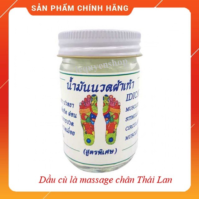 [Giá Hủy Diệt]Dầu cù là Massage chân Thái Lan