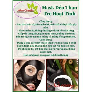 100gr bột Handmade than tre hoạt tính.
