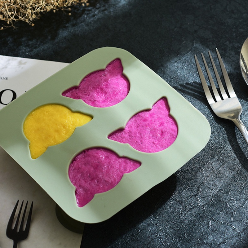 Khuôn Silicone Làm Bánh Hình Chú Heo Đáng Yêu
