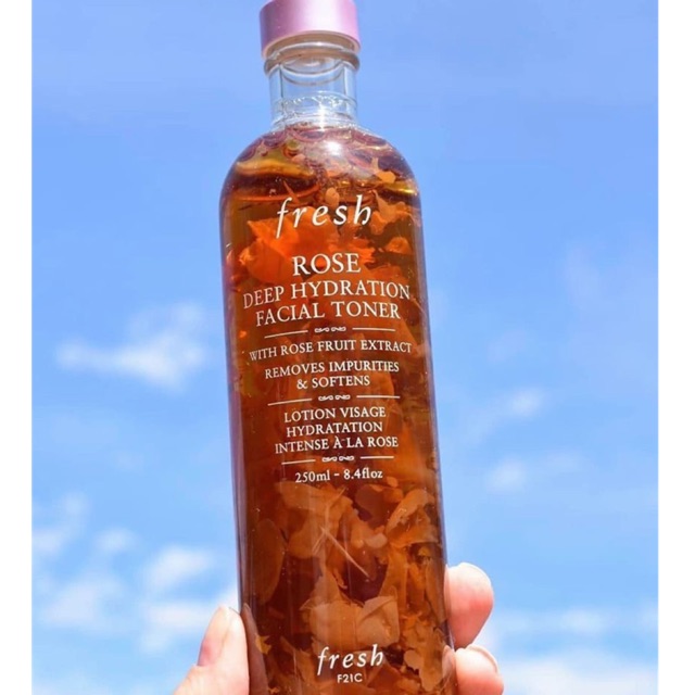 Nước Hoa Hồng Fresh Rose Deep Hydration Facial Toner